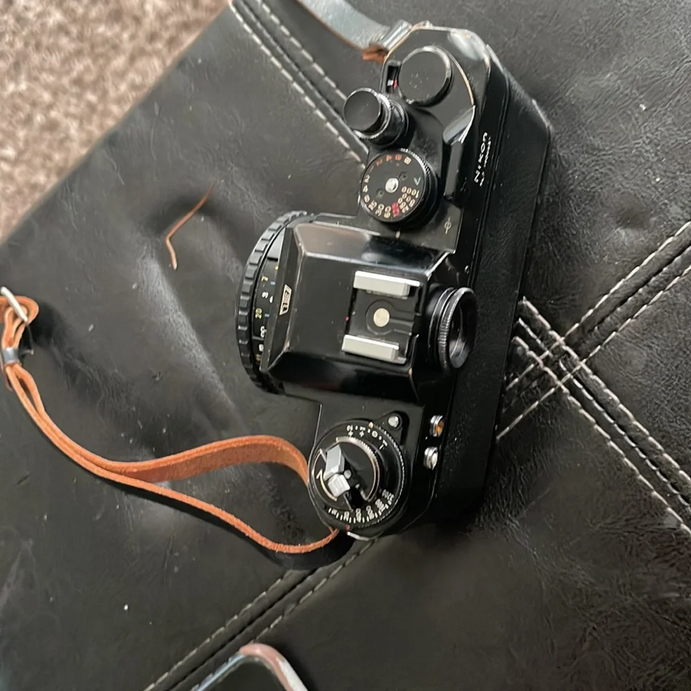 Nikon 50mm Antique Film Camera